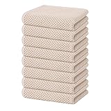 Homaxy 100% Cotton Waffle Weave Kitchen Dish