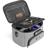 OZCHIN Smell Proof Bag with Combination Lock, Smell Proof Box Activated Carbon Fiber Smoking Accessories, Smell Proof Container, Great Gifts for Father’s Day, Premium Odor Proof Bag(Grey)