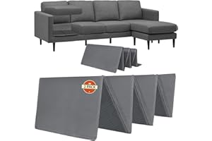 VERONLY Couch Supports For Sagging Cushions 2Pack -17”x66” Sofa Saver Cushion Support Board For Sagging Seat,Sofa Replacement Parts Fit Most 3 Seat Couch with Non-Slip Oxford Surface & Extra Solid MDF Board