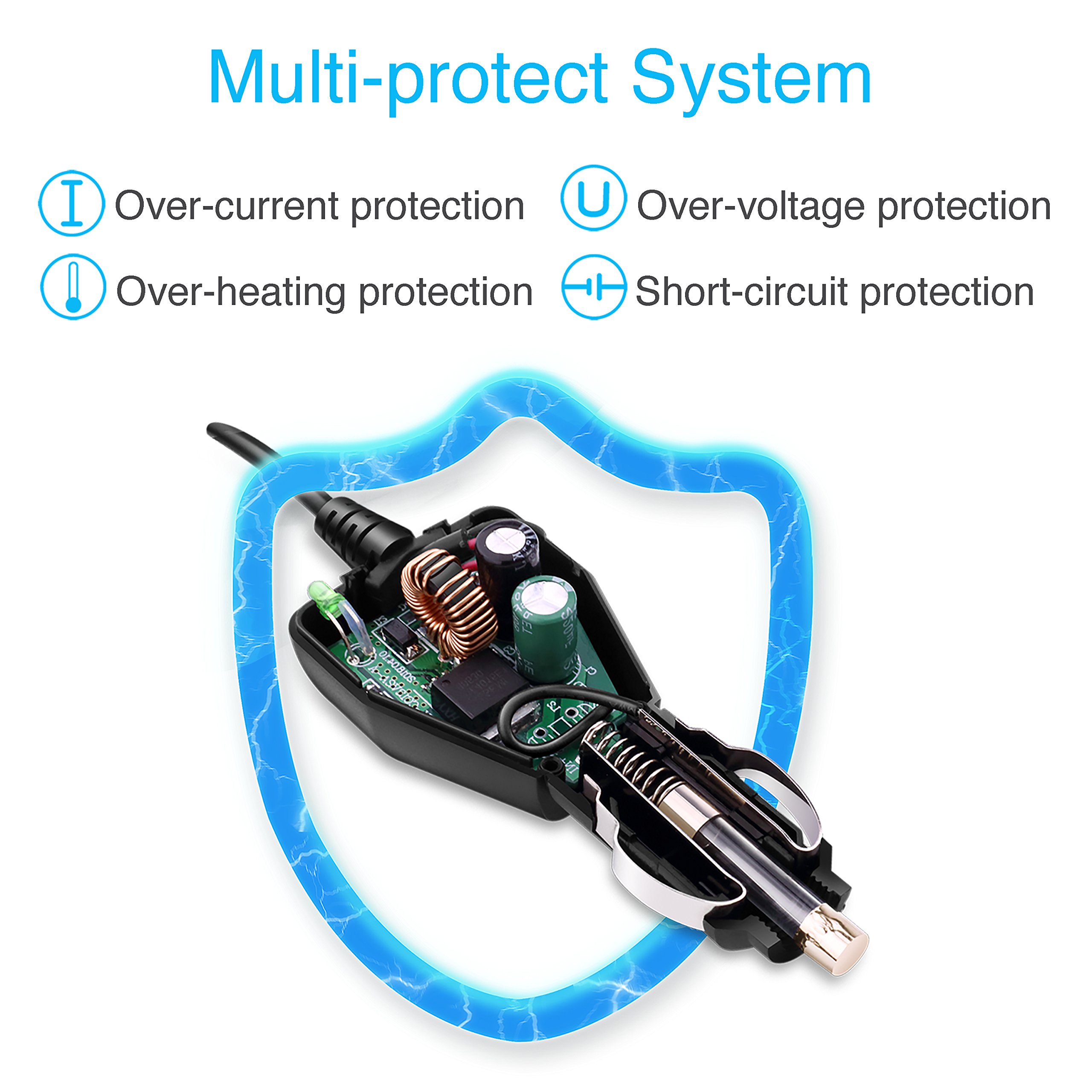 Papablic 12 Volt Breast Pump Car Adapter for Medela Freestyle and Pump