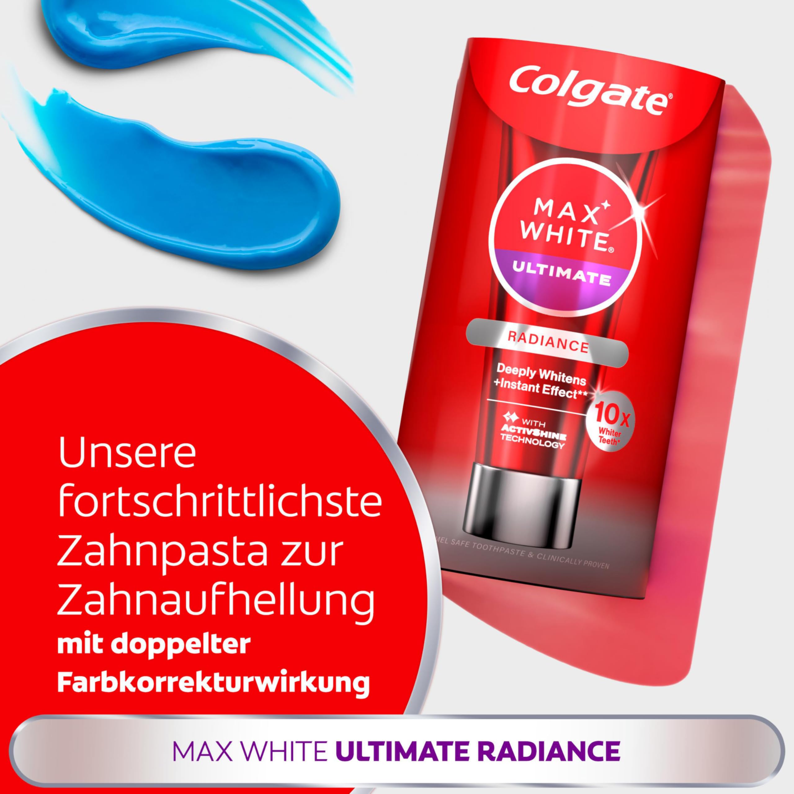 Colgate Max White Ultimate Radiance Whitening Zahnpasta 75ml 3
