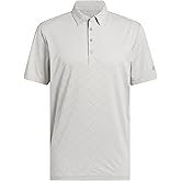 Adidas Mens Ultimate365 Hounds Jacquard Polo Shirt