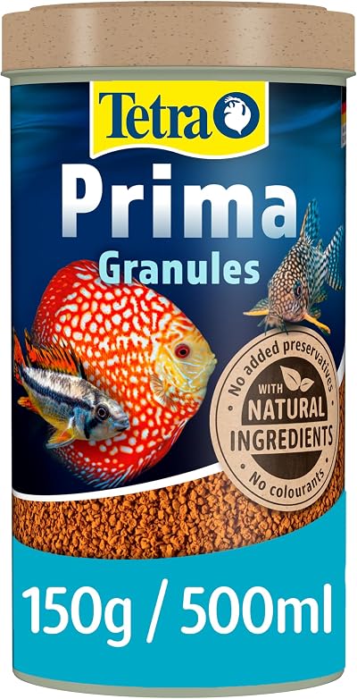 Tetra Prima Granules Fish Food 500 ml Slowly Sinking Discus Formula