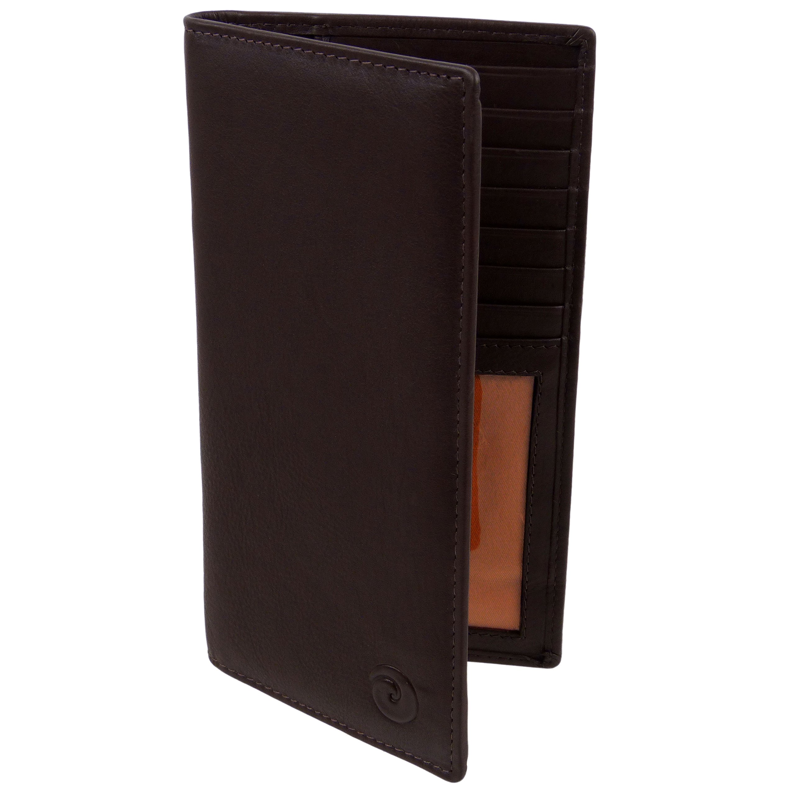 Mala Leather Gentlemen's Tall Wallet RFID 157-5 (Brown)