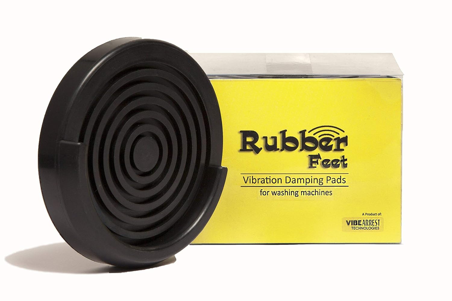 Rubber Feet Vibration Damping pads for Washing Machine (pack of 4