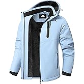 DDQLADY Women's Ski Coat Waterproof Winter Jacket Snowboarding Raincoat Windbreaker Hiking Snowboarding Jacket