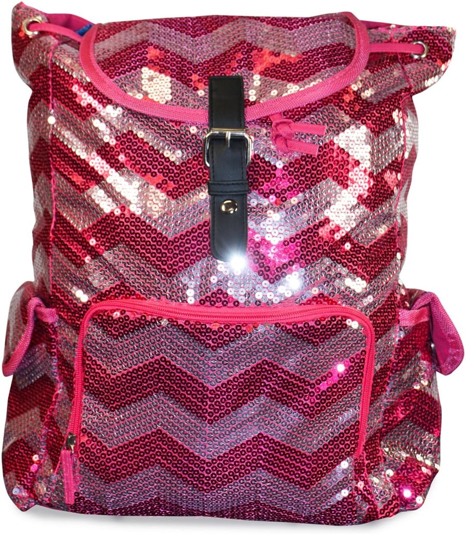 Chevron Sequin Backpack Hp