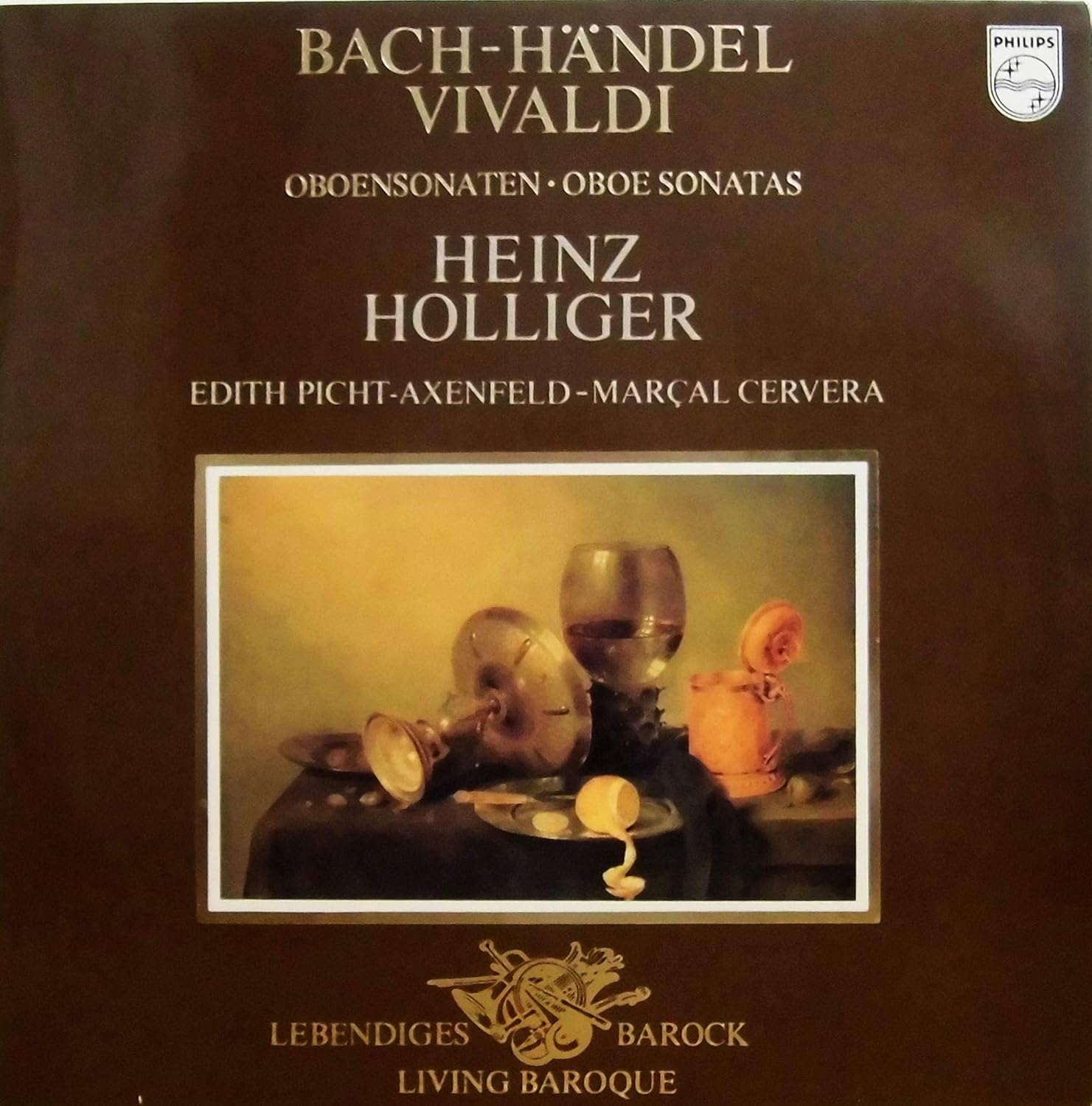 BACH,HANDEL,VIVALDI oboe sonatas HEINZ HOLLIGER, EDITH PICHT