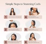 Kitsch Heatless Curling Set Satin Heatless Curlers Overnight Curls Aura view 7