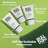 Bulldog Skincare Gift Set for Men Original Moisturiser Wash Scrub Wash Bag view 2
