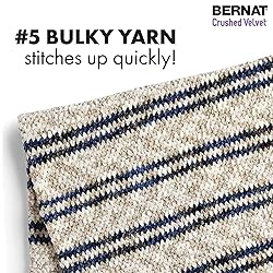 Bernat Crushed Velvet Br Magneta Yarn - 2 Pack of