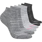 Skechers Women's Performance Quarter Crew Socks (6-Pack)