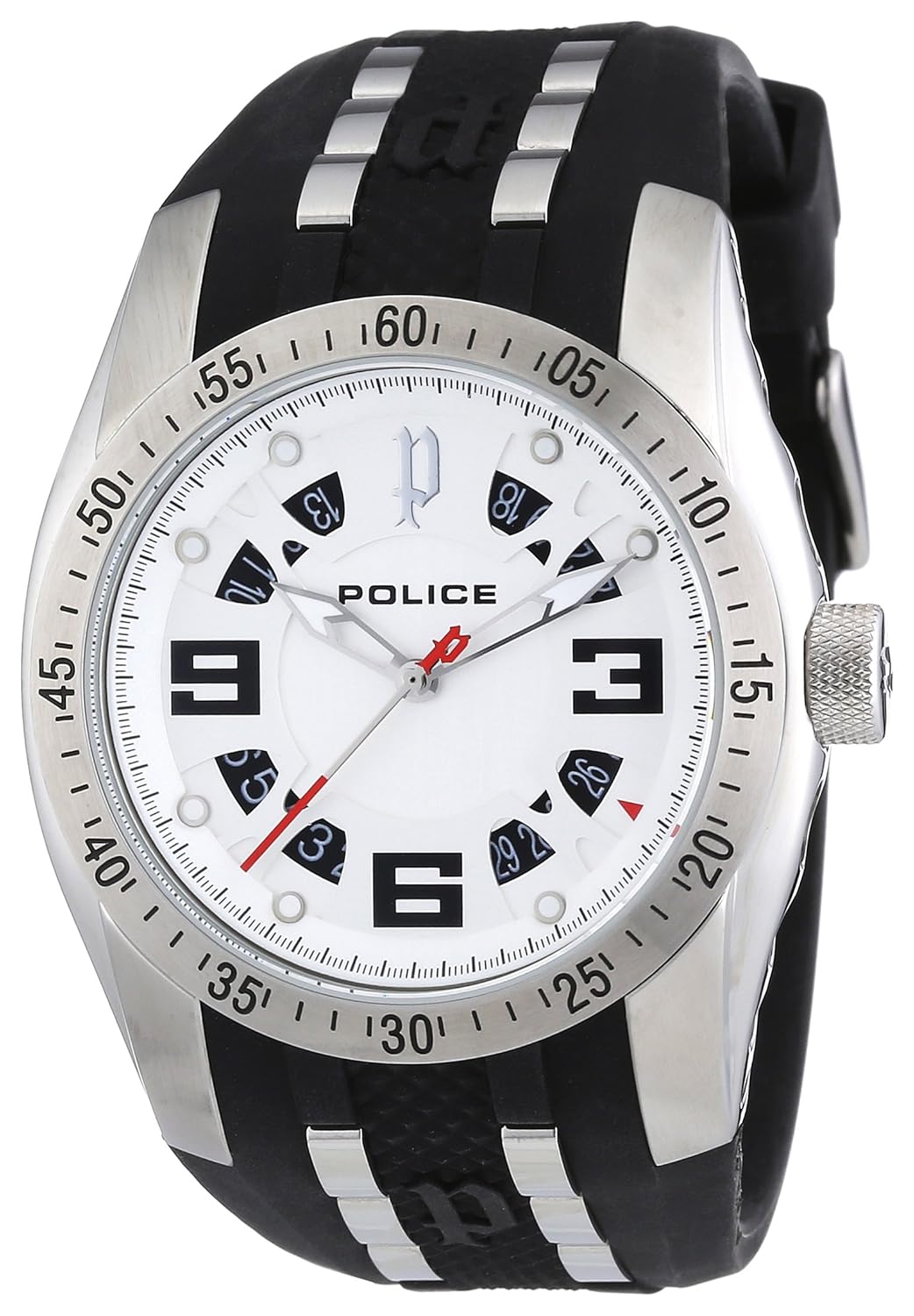 Police Men's Topgear X Watch 12892JS/04 with Silver Dial Police