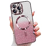 Misscase for iPhone 15 Pro Max Magnetic Glitter