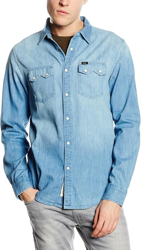 Camisa vaquera lee Clearance
