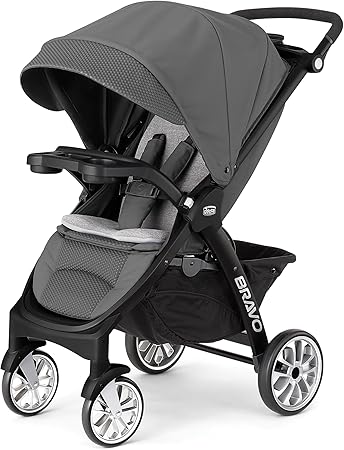 Buy Chicco Bravo Le Stroller Black Grey Online At Low Prices In India Amazon In