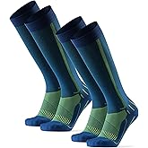 DANISH ENDURANCE 21-26 mmHg Compression Socks | Graduated Support & Faster Recovery | Running & Travel | Unisex 1 & 2 Pack