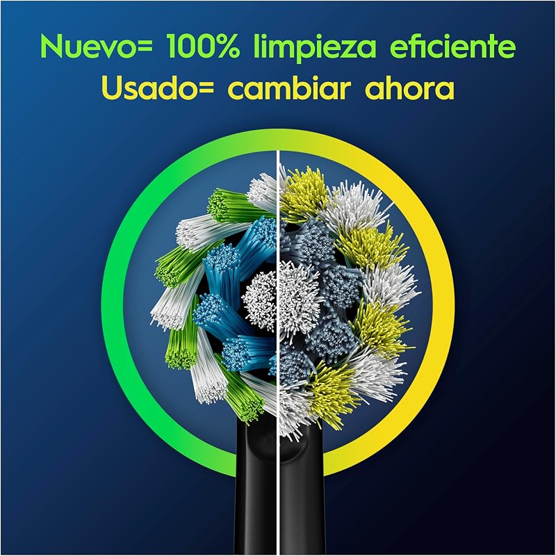 Pro CrossAction Cabezales de Recambio Originales, Negro, Pack de 12