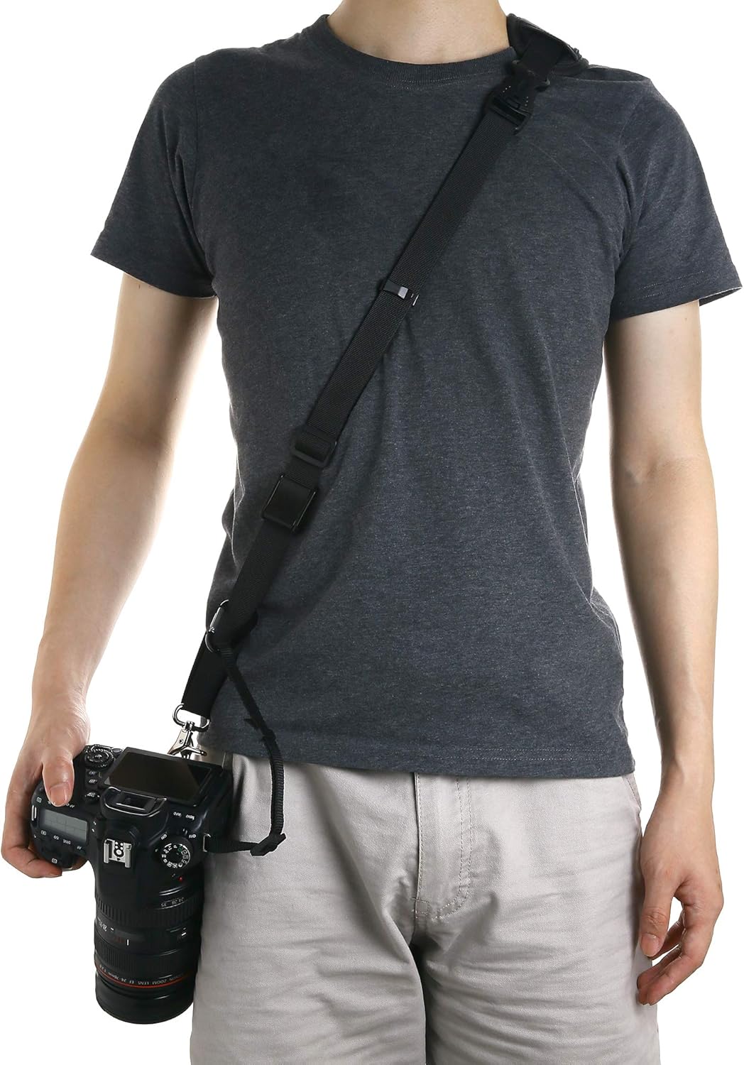 purse with camera strap