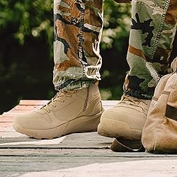 NORTIV 8 Men's Military Tactical Boot Lightweight