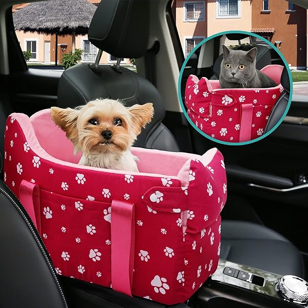 Dog Car Seats For Small Dogs BIGNADO Waterproof Pet Car Booster