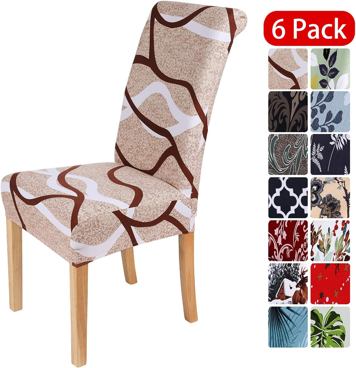 Best Spandex Dining Chair Covers Set Of 6