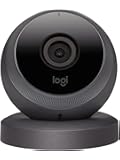 Logitech Circle, die batteriebetriebene kabellose Sicherheitskamera (mit 1080p-Videoqualit&auml;t sowie Personenerkennung, Bewegungszonen und benutzerdefinierten Benachrichtigungen) schwarz