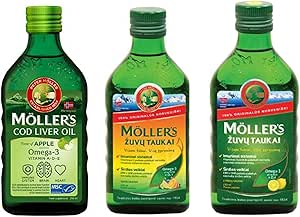 Moller's - Aceite de pescado (3 unidades) : Salud y Hogar - Amazon.com