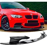 NEESPOC Front Lip Splitter Spoiler Fit for BMW M3 2008-2013 Accessories | Glossy Black, Nice Clean Look Mods, Aggressive Look, Exterior Upgrade, Easy intallation