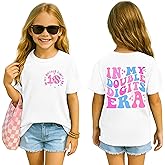 SANIXJOO in My Double Digits Era Girl T-Shirt 10 Year Old Birthday Summer Crewneck Shirt Outfits