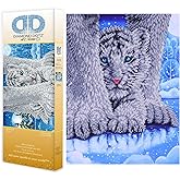 DIAMOND DOTZ at Home Hide N Seek Diamond Painting Kit for Adults with Gems | Full Coverage Design, Sparkling Faceted Finish, Complete Starter Set, Vibrant Wall Decor, Ready to Frame, Great Handmade Gift