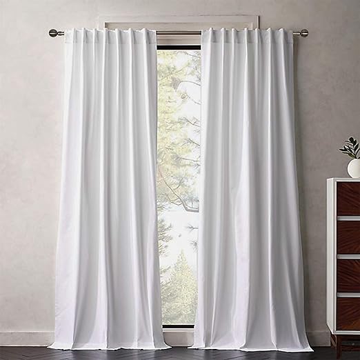 Amazon Com Tiny Break 100 Cotton Room Darkening Curtains