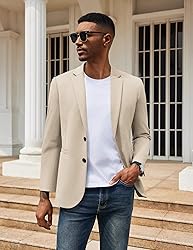 COOFANDY Mens Suit Blazer Classic Fit Casual