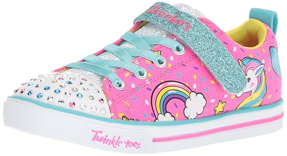 Skechers Mädchen Sparkle Lite-Unicorn Craze Sneaker