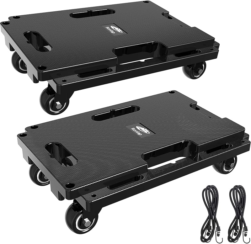 Ronlap Furniture Moving Dolly 150 kg Capacity 2 Pack with 4 Wheels