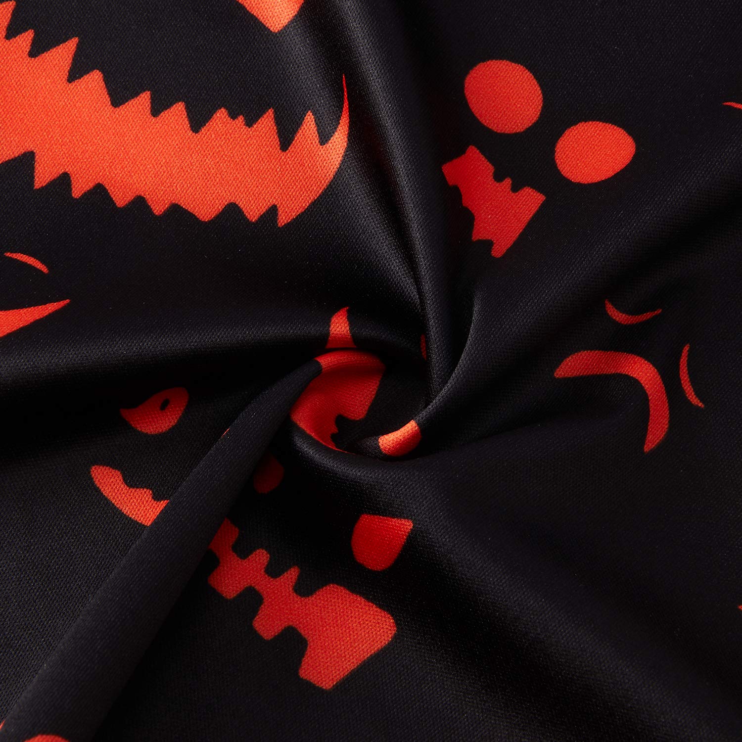 Idgreatim Girls Summer Printed Pumpkin Ghost Candy Sleeveless Round Neck Dress 4-5T