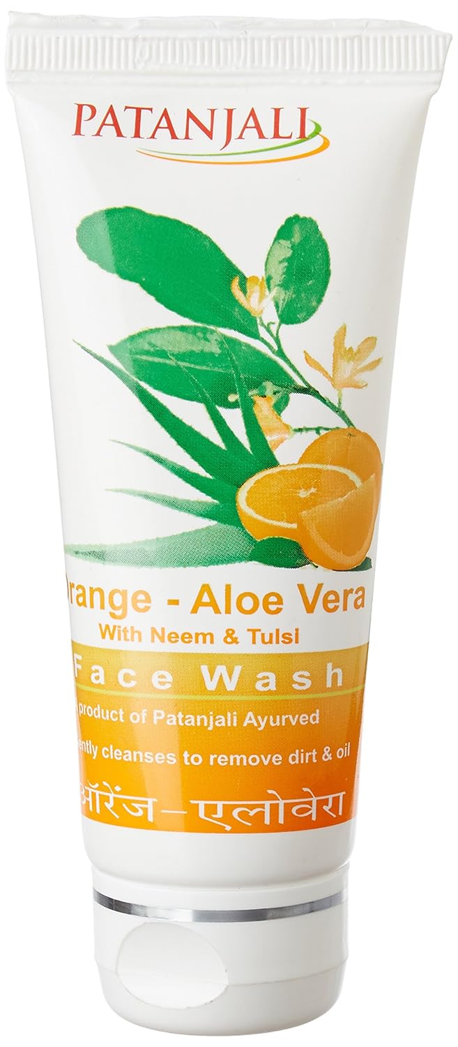 Patanjali Orange Aloe Vera Face Wash Reviews, Price, Benefits How To