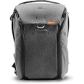 Peak Design Everyday Backpack 20L, Charcoal, MagLatch Top, Dual Side Access, FlexFold Dividers, Fits 15" Laptop, For Camera C