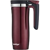 Contigo Handled AUTOSEAL Stainless Steel Travel Mug with Easy-Clean Lid 16oz.