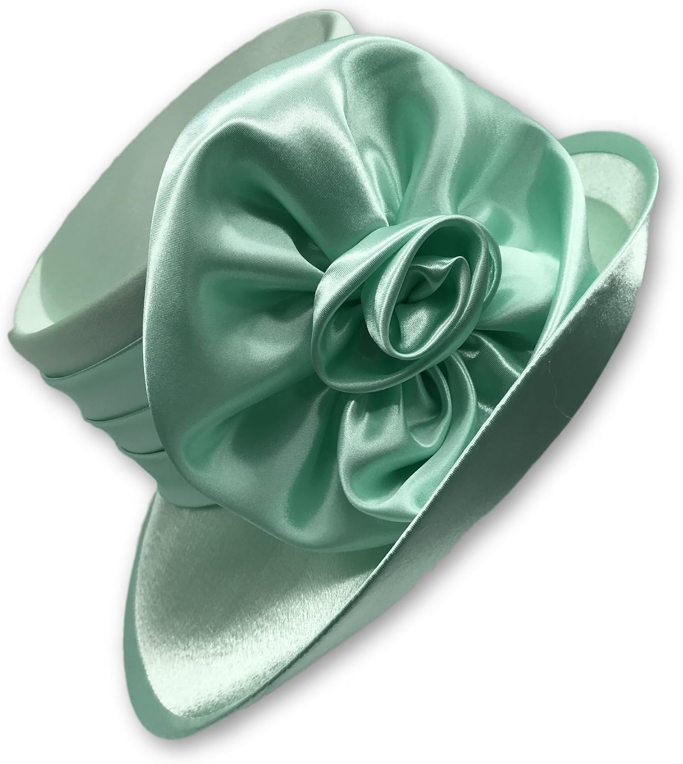 mint green church hat