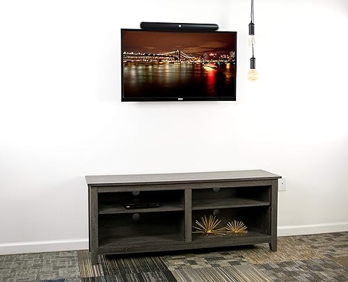 VIVO Universal Sound Bar Steel Bracket Speaker Mount Above or