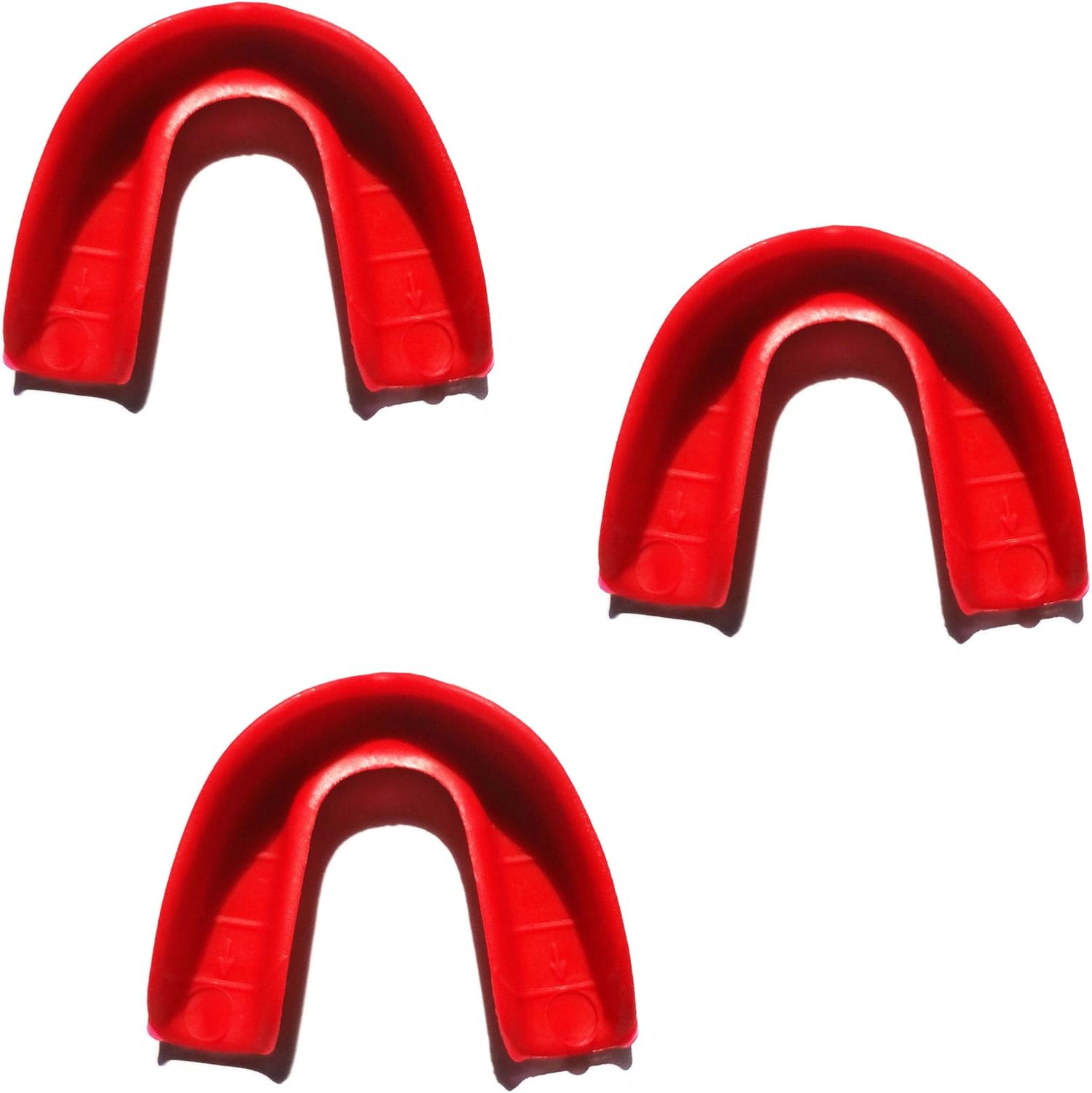 SafeTGard 3 Pack Youth Form Fit Mouthguard Without Strap (Clear) : Multisport Use Mouth Guards : Sports & Outdoors
