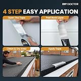 DIY Doctor Waterproof Tape 50mm x 5m Butyl Roof Sealant Tape Aluminium Foil view 8
