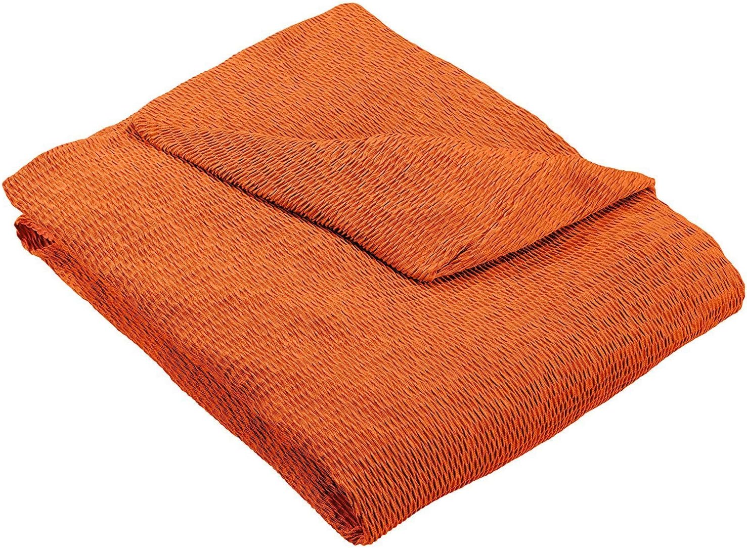 Martina Home Sofa Cover Elastic,, fabric , Orange , 2 Places of 120 to 190 cm wide - Image 3