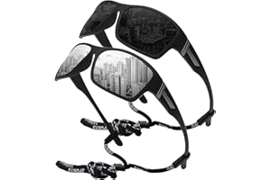 STORYCOAST Polarized Sports Sunglasses for Men Women Unbreakable Frame Cycling Fishing Driving