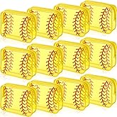 Reginary 12 Pcs Softball Team Gifts Cosmetics Goodie Bag PVC Clear Portable Makeup Bags Organizer 7 x 4.3 x 2.4 '' Waterproof Sport Zippered Toiletry Carry Pouch for Softball Coach Travel Party