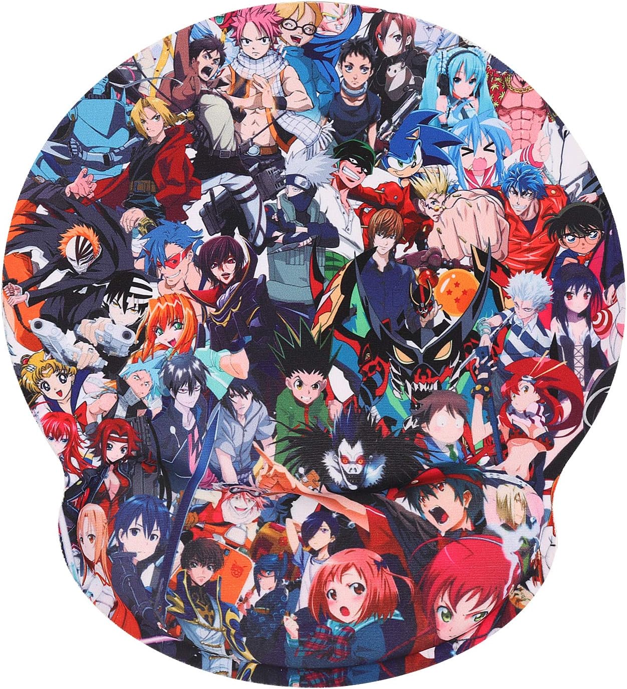 Wrist Support Mouse Pad, Ergonomic Memory Foam Mouse Pad Wrist Rest Support Pain Relief Mat with Nonslip Rubber Base for Computer, Laptop（01）