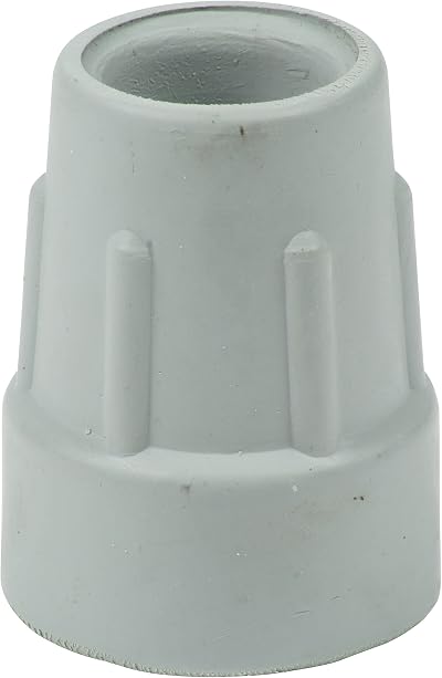 Lifeswonderful 4x 22mm Heavy Duty Rubber Ferrules for Crutches Grey