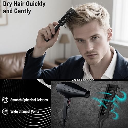 Brush How To Use Hair Dryer For Men's Hair Dryer Heated Brush