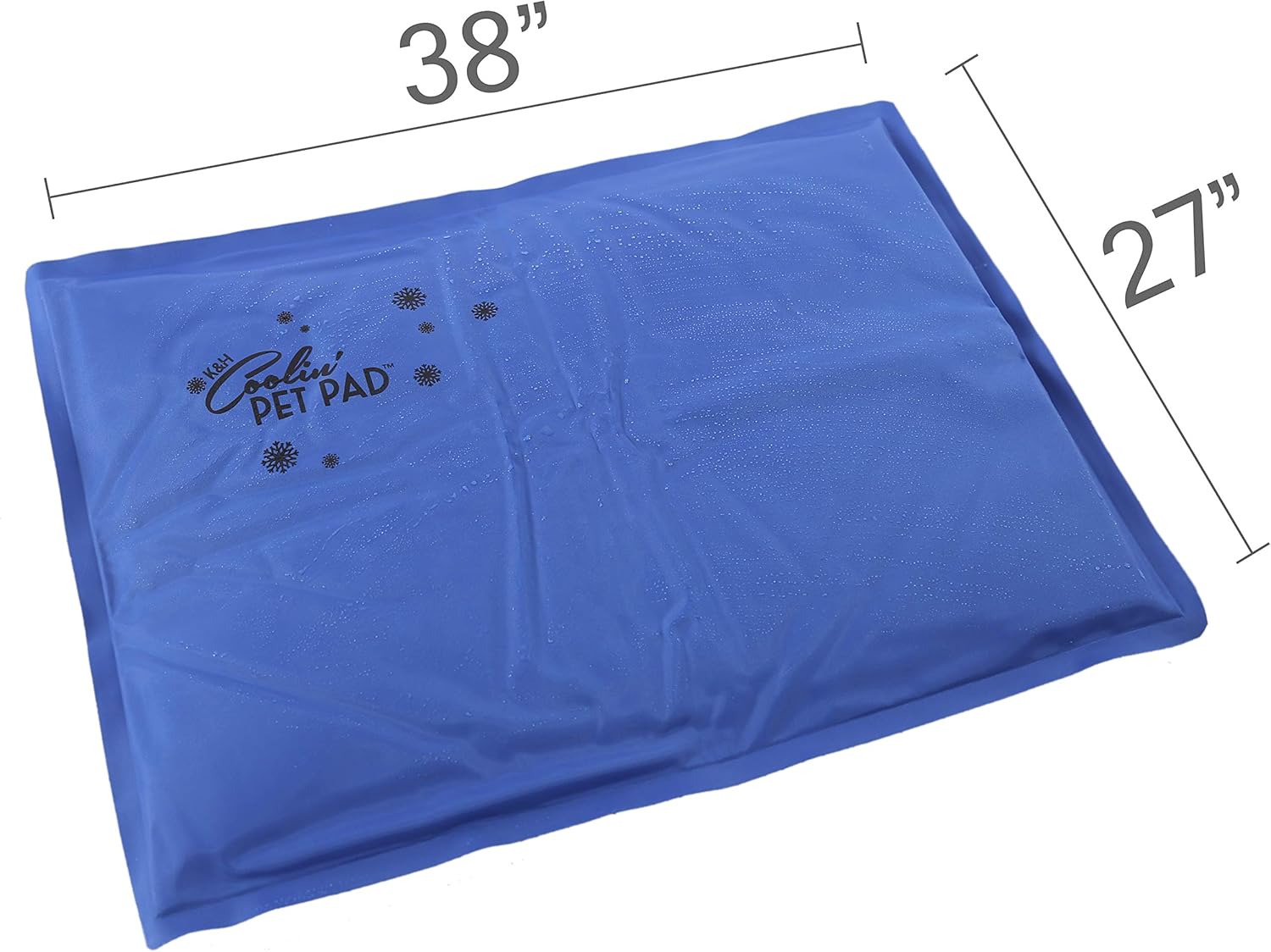K&H Coolin' Pet Pad for Dog X-Large, Blue, 97 x 69 x 3 cm (L x W x H) - Image 4